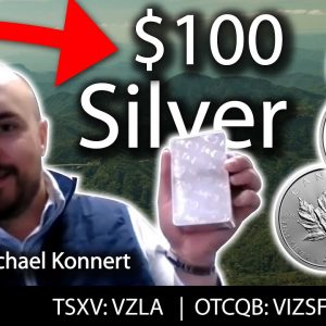 $100 Silver on the Horizon! Vizsla Silver CEO Michael Konnert Interview