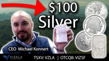 $100 Silver on the Horizon! Vizsla Silver CEO Michael Konnert Interview