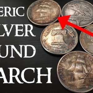 120 Generic Silver Rounds Searched - Incredibly Cool Silver Found!