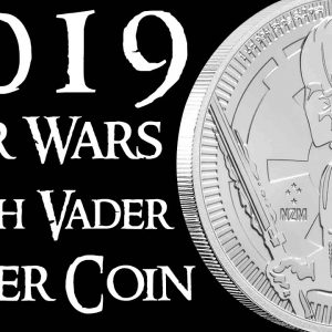 2019 Star Wars Darth Vader Silver Coin