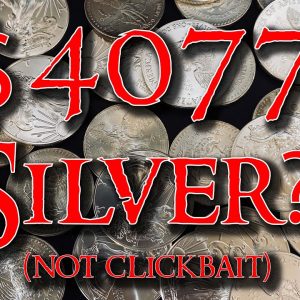 $4077 Silver? US Debt Clock Secrets Revealed and Silver Prices are Up!