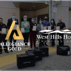 Allegiance Gold Gives Back To West Hills Hospital