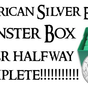 American Silver Eagle Monster Box Over Halfway Complete!!!