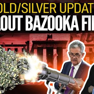 Bailout Bazooka Has Been Fired - Mike Maloney's Gold/Silver Market Update