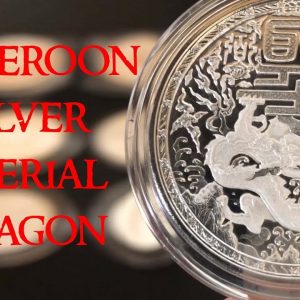 Cameroon Silver Imperial Dragon Coin and Silver Dragon Collection