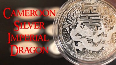 Cameroon Silver Imperial Dragon Coin and Silver Dragon Collection