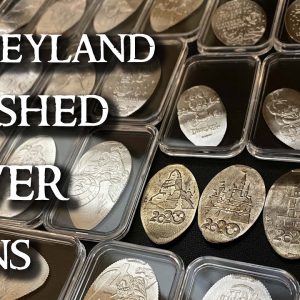 Disneyland Smashed Silver Coins! - Pressed Quarters, Dimes, and Nickels