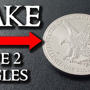 Fake Type 2 Silver Eagles - Do They Have the Security Feature?
