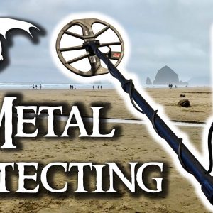First Metal Detecting Adventure! Minelab Equinox 800 at Cannon Beach, OR