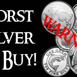Generic Fractional Silver - THE WORST SILVER TO BUY!