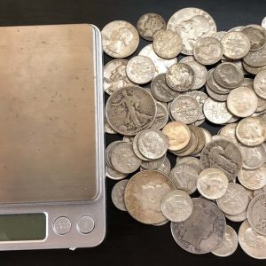 How to Measure Constitutional Silver in Ounces (Weighing Junk Silver)