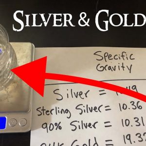 How to Test Silver and Gold at Home - Specific Gravity Test