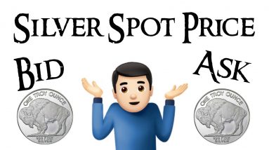 Is the Silver Spot Price the Bid or the Ask Price?