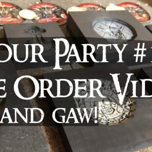 LIVE Pour Party #12 Pre Order Video and GAW!