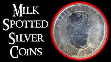Milk Spotted Silver Coins - Does Milk Spotting Affect Value?
