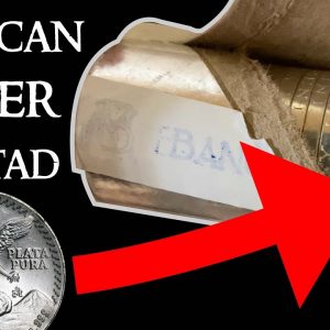 Opening a Roll of Mexican Silver Libertad Coins!