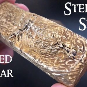 Pouring a Sterling Silver Bar! Silver Pouring - .925 Sterling Silver