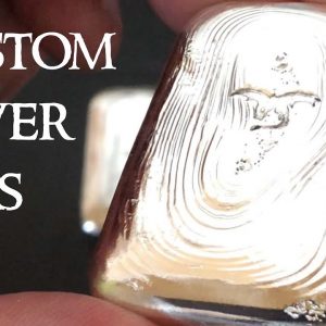 Pouring Custom Silver Bars and a Sweet Silver Trade
