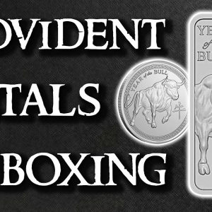 Provident Metals Unboxing and Review - 2021 Year of the Bull Silver
