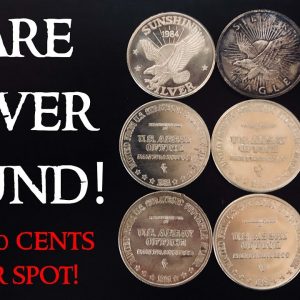 Rare Silver Rounds Found! - Only Paid 80 Cents Over Spot!