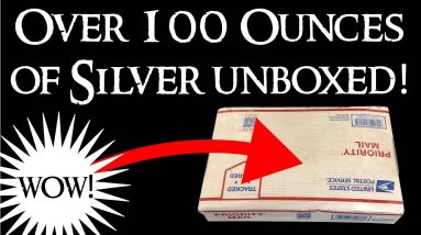 Silver Stacking - The Largest Silver Unboxing I Have Ever Done!