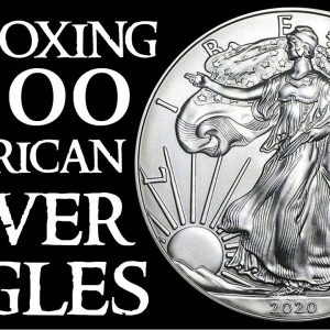 Unboxing 100 American Silver Eagles