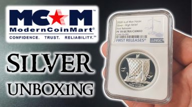 Unboxing a SWEET Silver Coin From ModernCoinMart