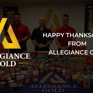 Happy Thanksgiving from Allegiance Gold