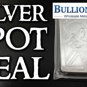 Bullion Max Silver Spot Deal Now LIVE!