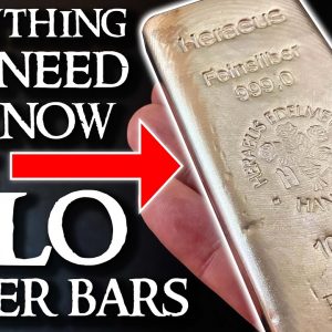 Kilo Silver Bars - How Many Ounces of Silver are in a 1 Kilo Silver Bar?