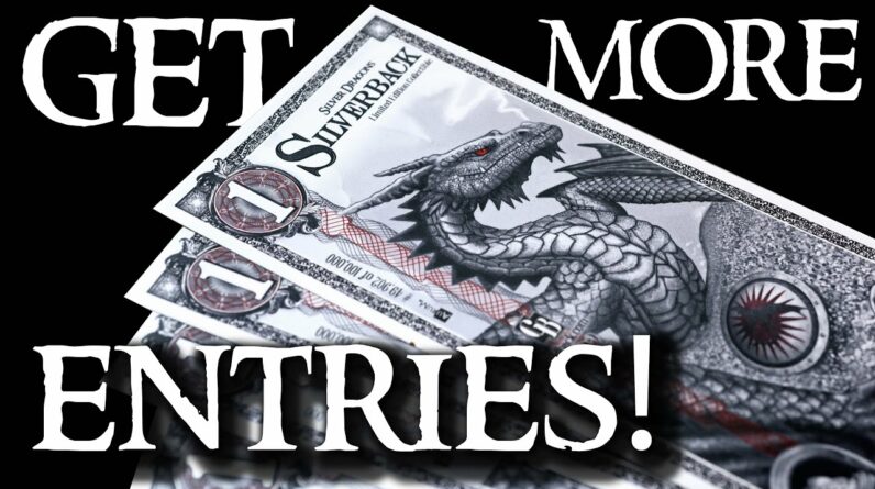 Get More Entries to the World's Largest Silver Giveaway! (Silverback Giveaway)