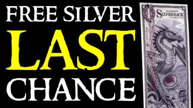 Last Chance for FREE SILVER - Silverback Giveaway Ending