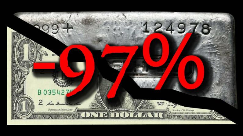 DOLLAR TO SILVER RATIO IS CRASHING! - 97% DROP IN 2 YEARS