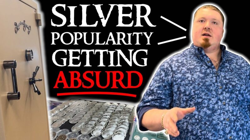 Local Coin Shop Owner INVITES ME BEHIND COUNTER - Massive Silver Sales