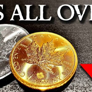 Gold & Silver Price CRUSHED Lower Today - Is the Rally OVER?